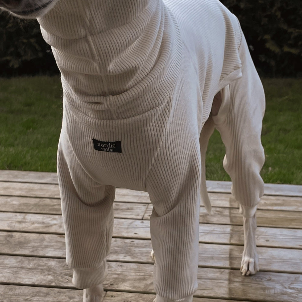 FROST Jumpsuit for Greyhounds – White
